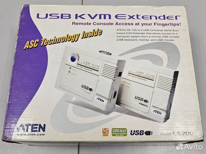 Квм (KVM) удлинитель aten CE700A