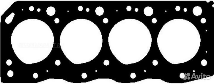 Elring 152.790 Прокладка гбц металлическая