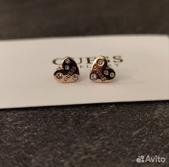 Серьги guess б/у