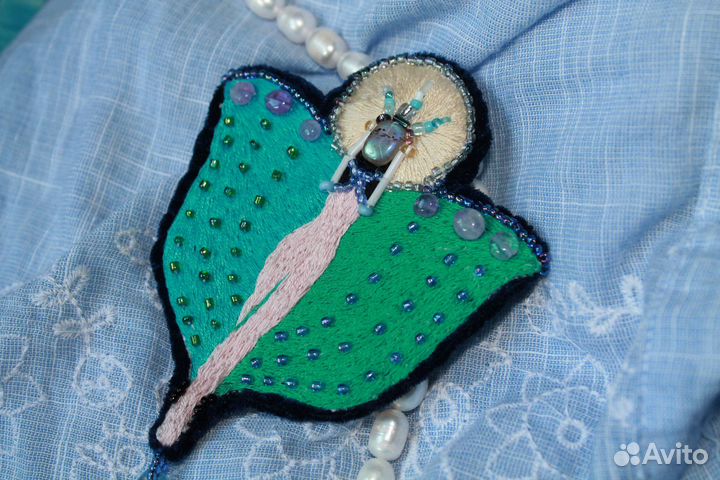 Бабочки. Броши ручной работы