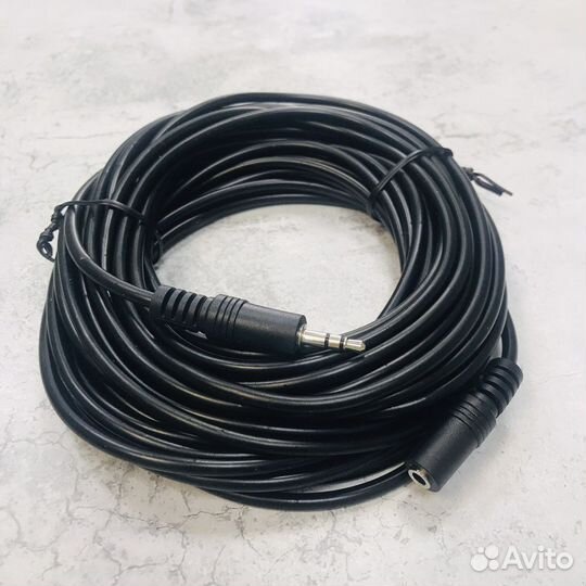 Удлинитель кабеля 3,5 mm jack 10м