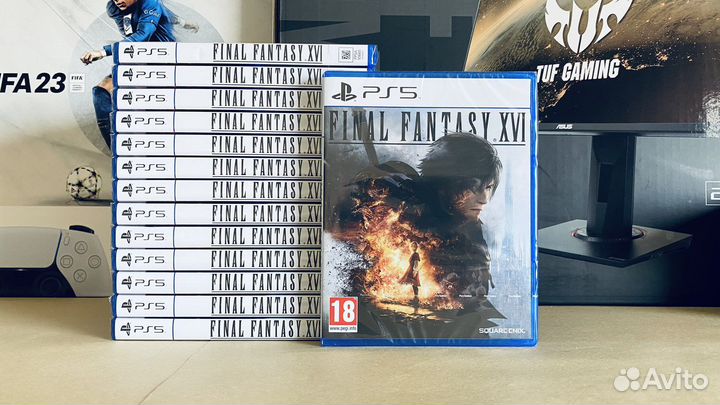 Final Fantasy 16 ps5 диск