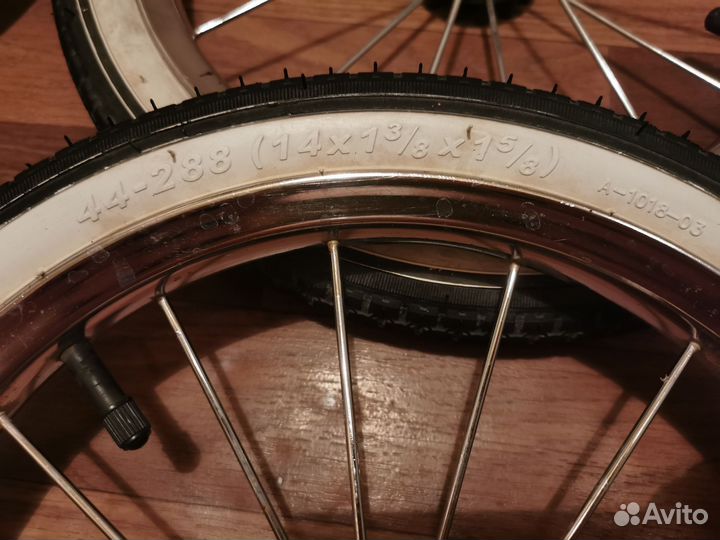 Колеса на детскую коляску, 4 штуки