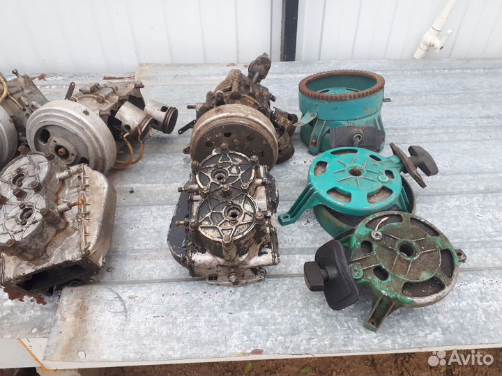 Двигатели Нептун в разобранном виде