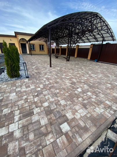 Тротуарная плитка брусчатка