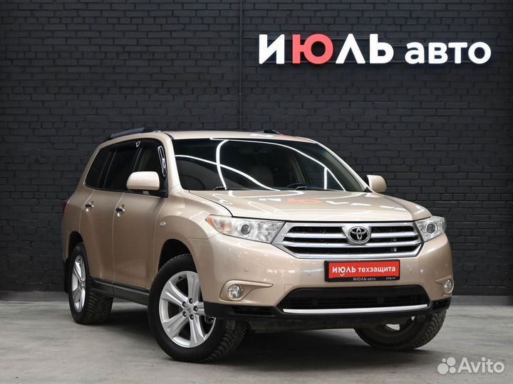 Toyota Highlander 3.5 AT, 2011, 139 040 км