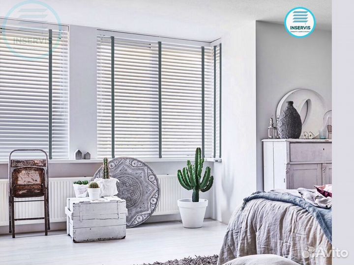 Горизонтальные жалюзи на пластиковые