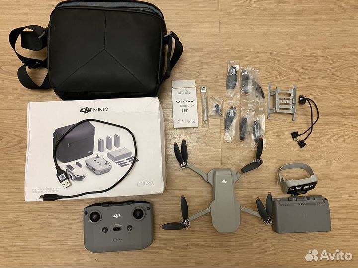 Квадрокоптер Dji mini 2 fly more combo