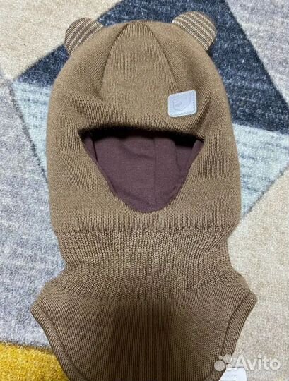 Шапка шлем детская