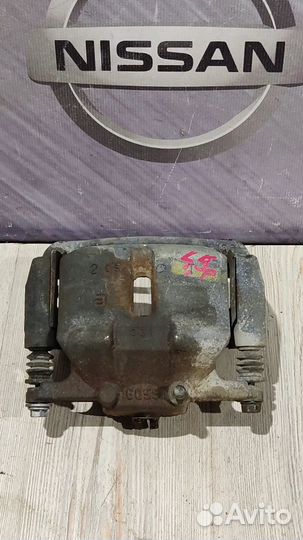 Суппорт тормозной перед Nissan qashqai J10 Прав