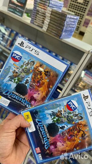 Minecraft Legends Deluxe Edition ps5 новый