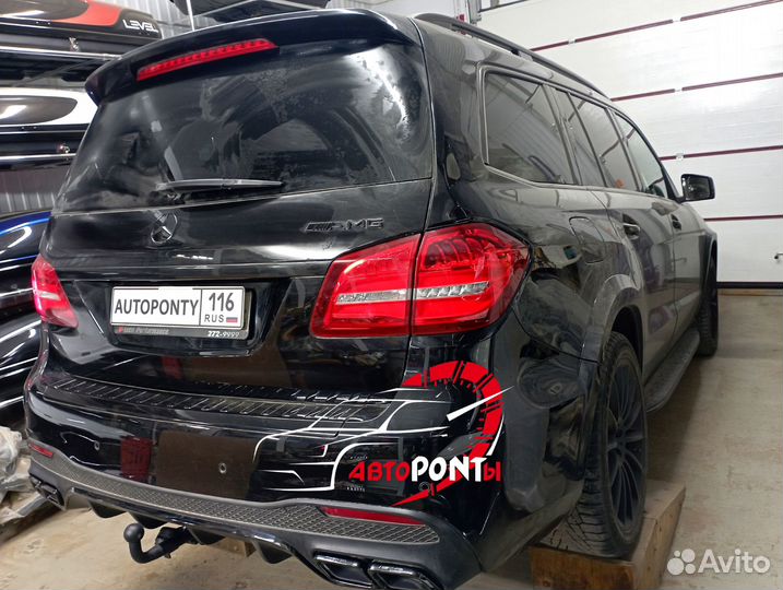 Фаркоп Mercedes Benz GLS W166 AMG съемный шар