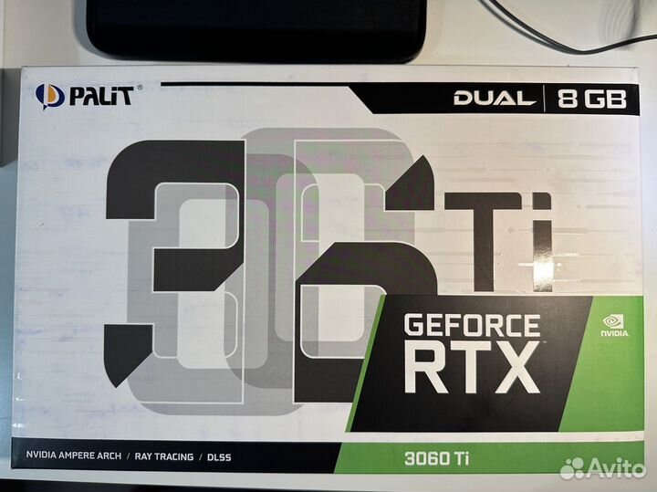 Видеоокарта 3060Ti Palit Dual