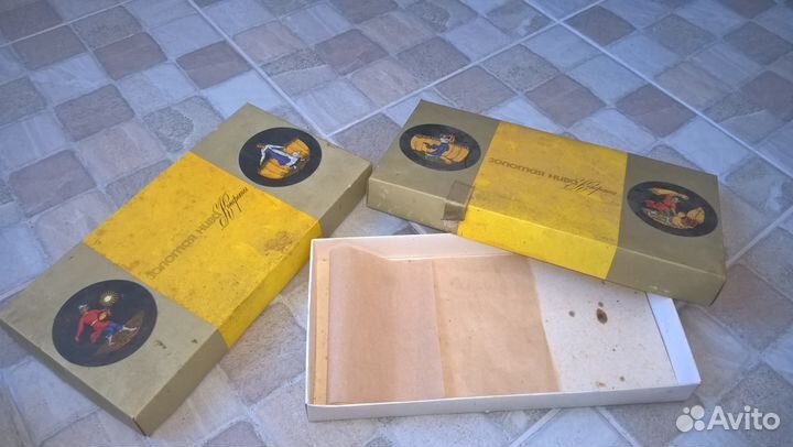 Советские коробки из-под конфет