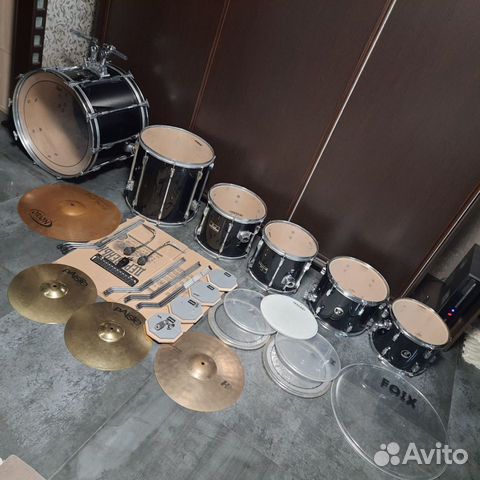 Ударная установка Реarl, Тарелки Sabian Paiste