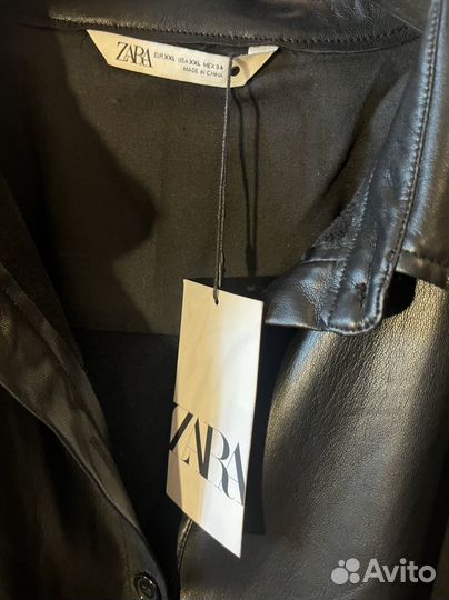 Кожаный плащ