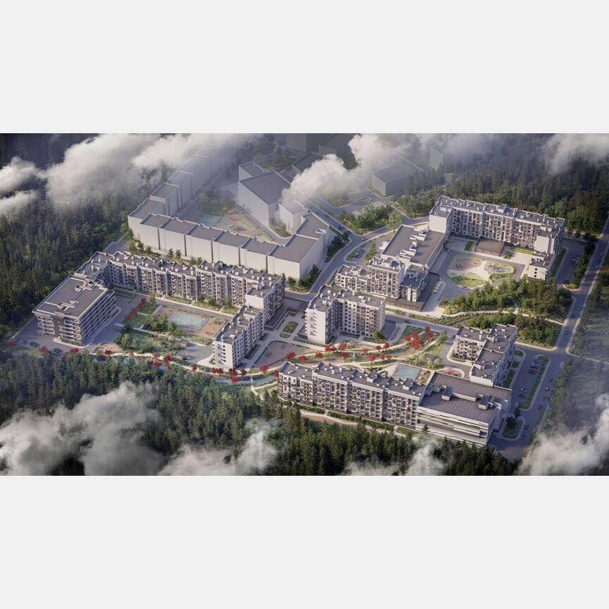 1-к. квартира, 30,8 м², 1/8 эт.