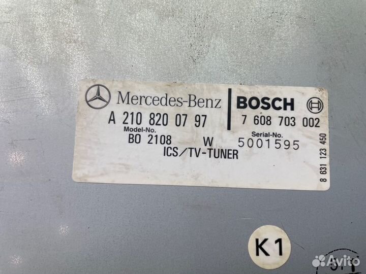 Тв Тюнер Mercedes-Benz E-Class W210 112.911 2.4