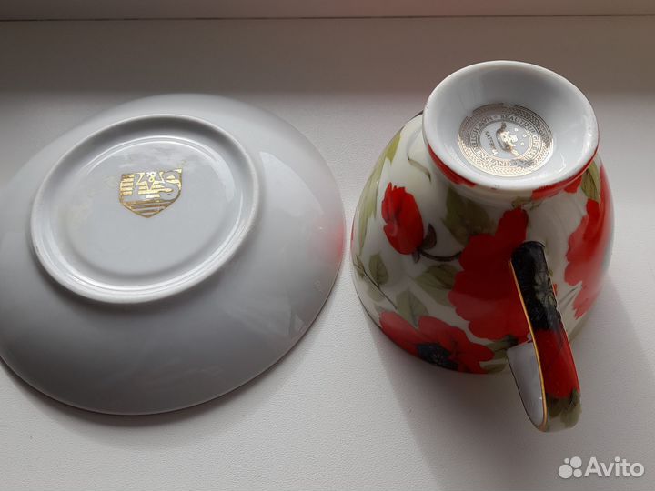 Набор чашка с блюдцем