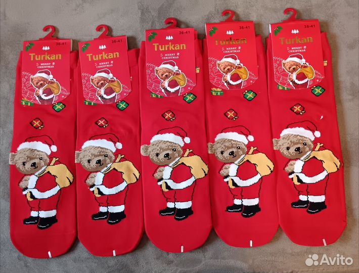 Носки хлопок 5 пар, размер 36-41