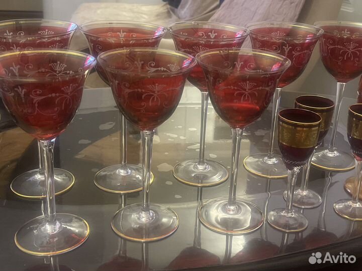 Фужеры для шампанского богемия