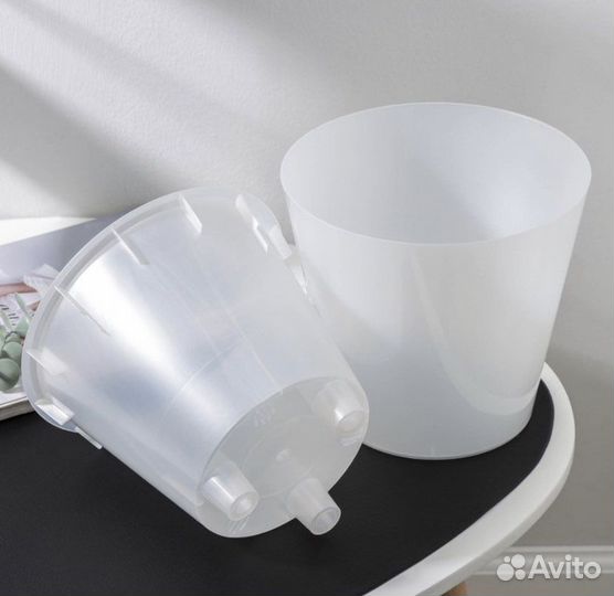 Кашпо для орхидей со вставкой, 4 л (3 л)