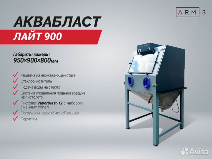 Камера авквабластинга от производителя