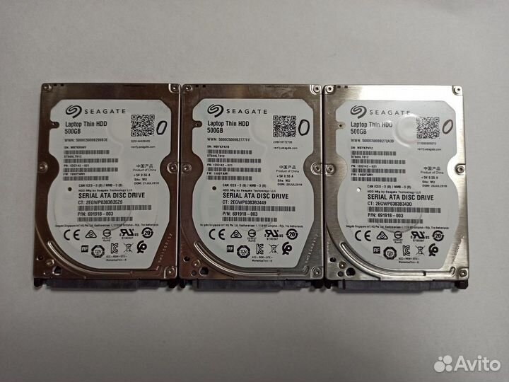 HDD 2.5 Seagate 0.5Tb slim 0-0,949