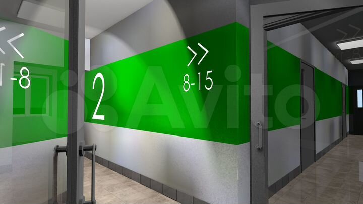 3-к. квартира, 71,6 м², 1/9 эт.