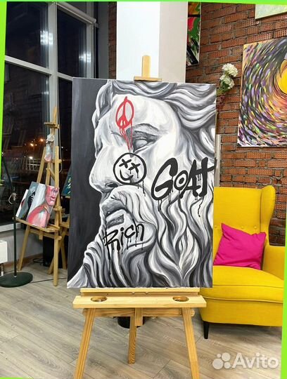 Интерьерная картина модная под заказ