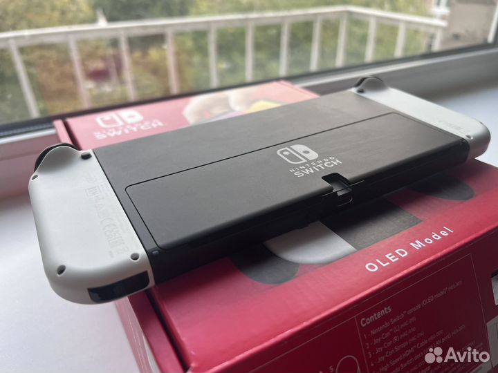 Nintendo switch oled прошитый 128 gb как новый