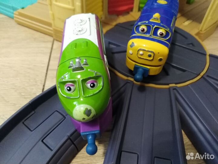 Дом стажёров - депо для паровозиков Чаггингтон