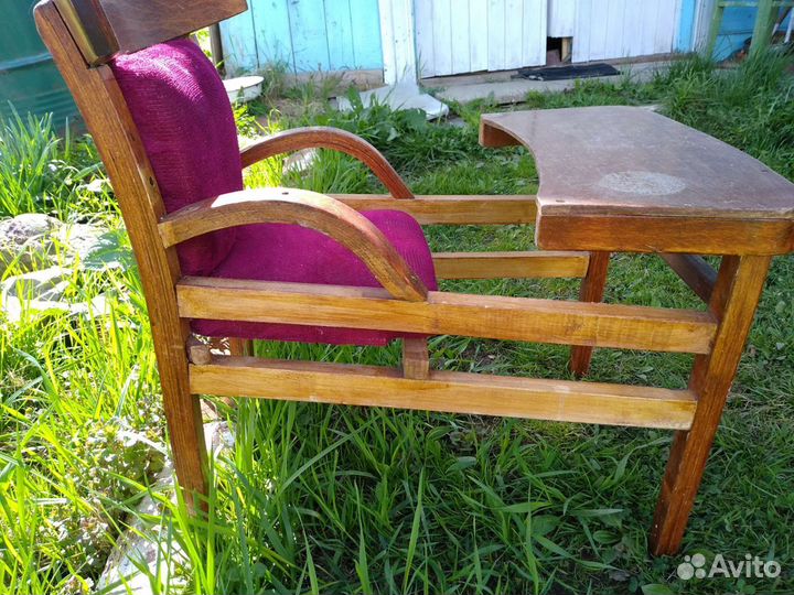 Кресло, стол детское винтажное