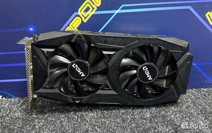 Видеокарта RX 580 8gb Red Dragon
