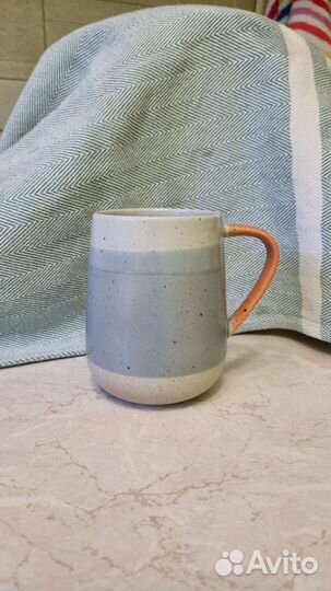 Кружка керамическая в крапинку