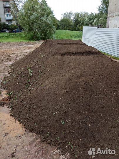 Чернозем грунт растительный земля плодородная