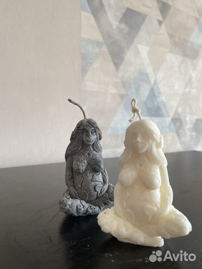 Свечи восковые ручной работы