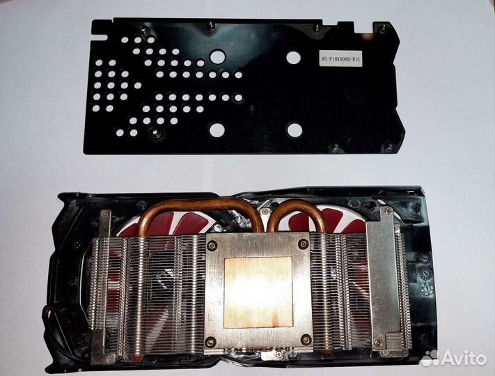 Радиатор охлаждения для видеокарты XFX RX 570