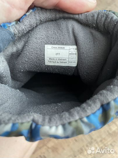 Сапоги crocs 28 С11