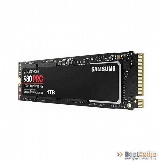 Диск SSD M.2 PCI-E 1000Gb (1TB) samsung 980 PRO (MZ-V8P1T0BW)