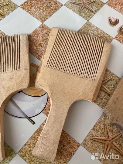 Гребень деревянный