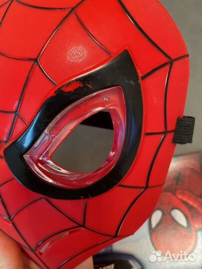 Человек-паук. маска. домино