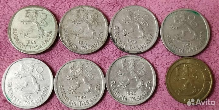 Финляндия 1 марка цена за все
