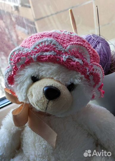 Шапочки панамки хлопковые