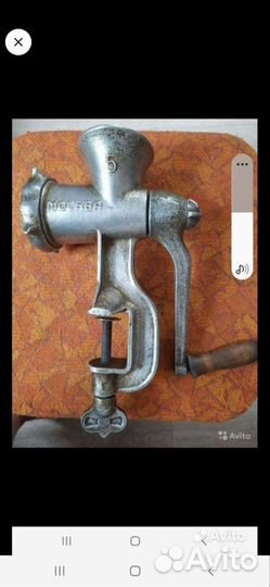 Мясорубка ручная СССР