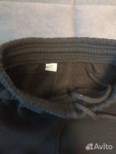 Спортивные штаны теплые для мальчика 146