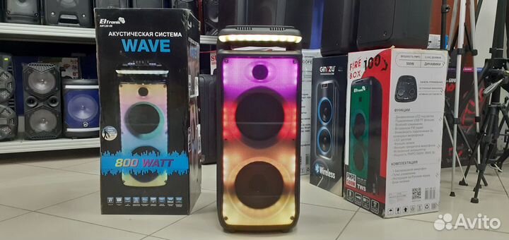 Беспроводная система Eltronic 800вт Крутая колонка