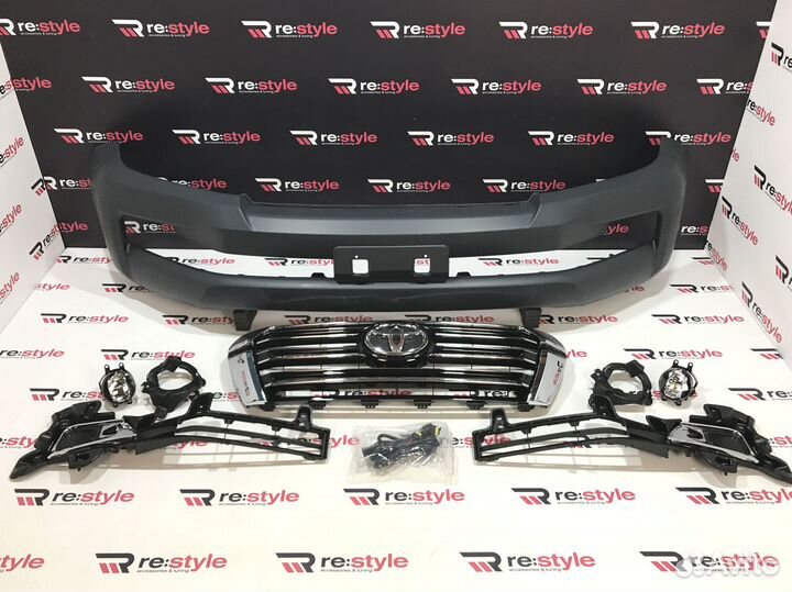 Бампер передний Toyota Land Cruiser 200 S1874
