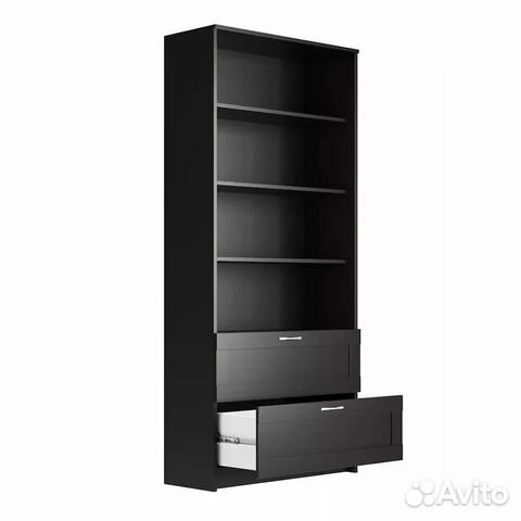 Стеллаж широкий с 2 ящиками Бримнэс(Сириус), IKEA купить в Красноярске ...