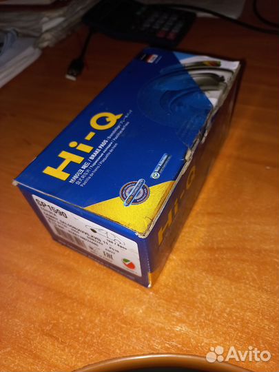 Toyota camry колодки тормозные передние